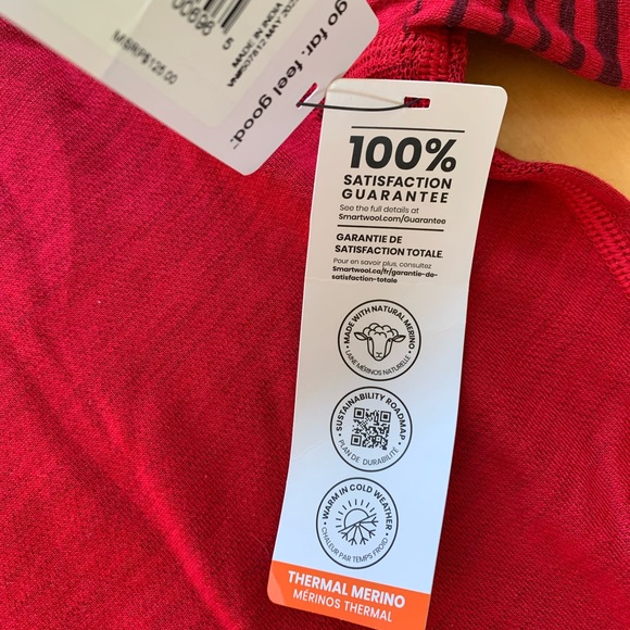 NWT SmartWool Intraknit Merino 200 Crew Base Layer Top - Picture 6 of 7